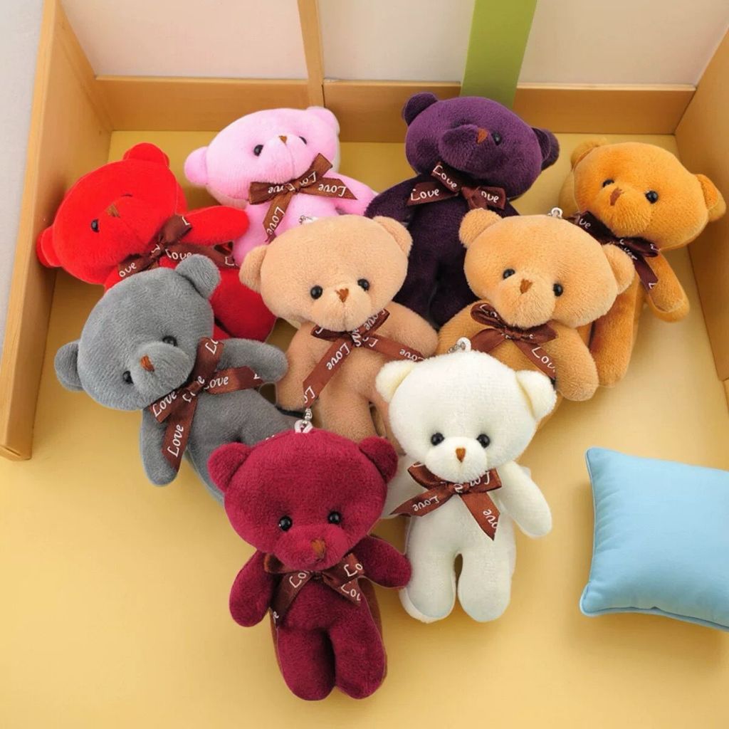 Kit 12 uns Chaveiro Com Pingente De Urso Ttedy De 