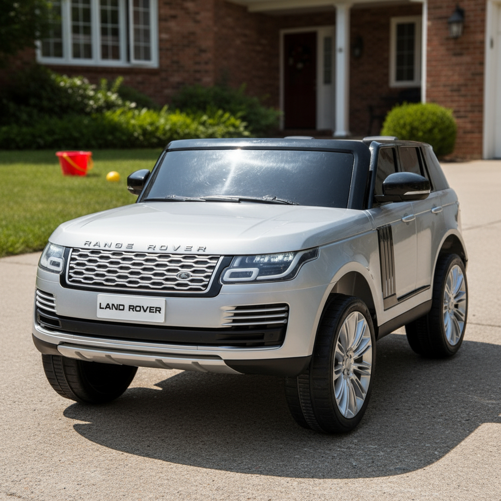 Mini Carro Elétrico Infantil Land Rover 12v Mp5 P