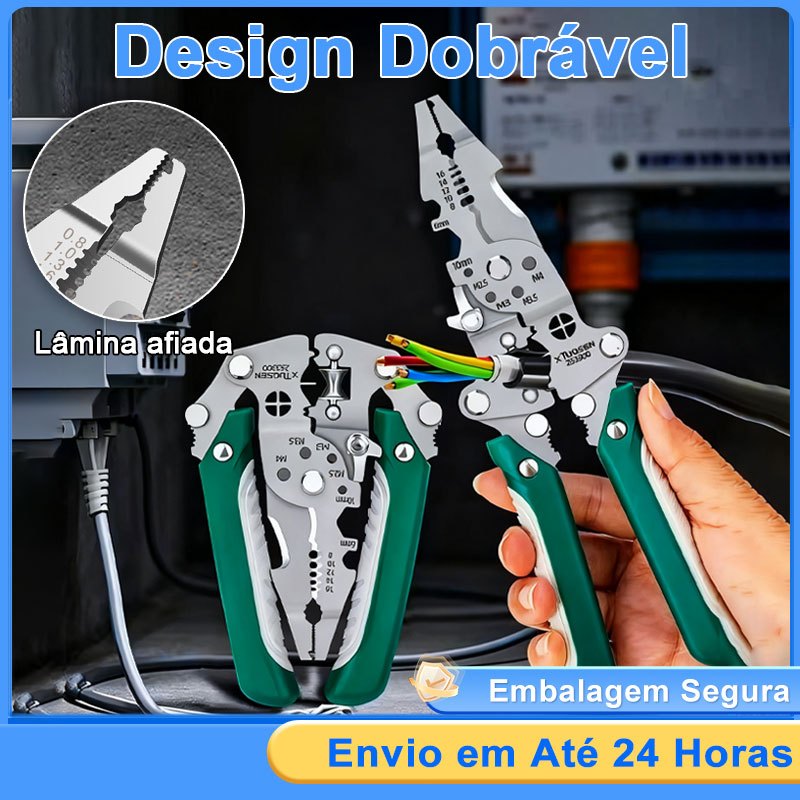 Alicate Automático Decapador Crimpador Eletricist