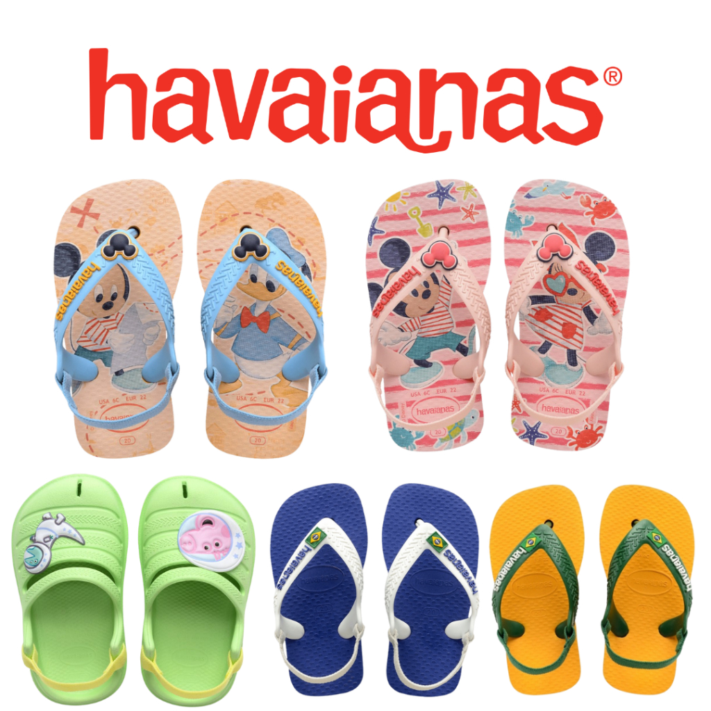 Chinelo Havaianas Disney Baby Unissex com Elástic