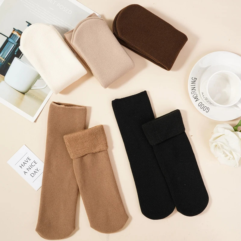 Kit ate 6 pares de meias/meia soquete térmica gro