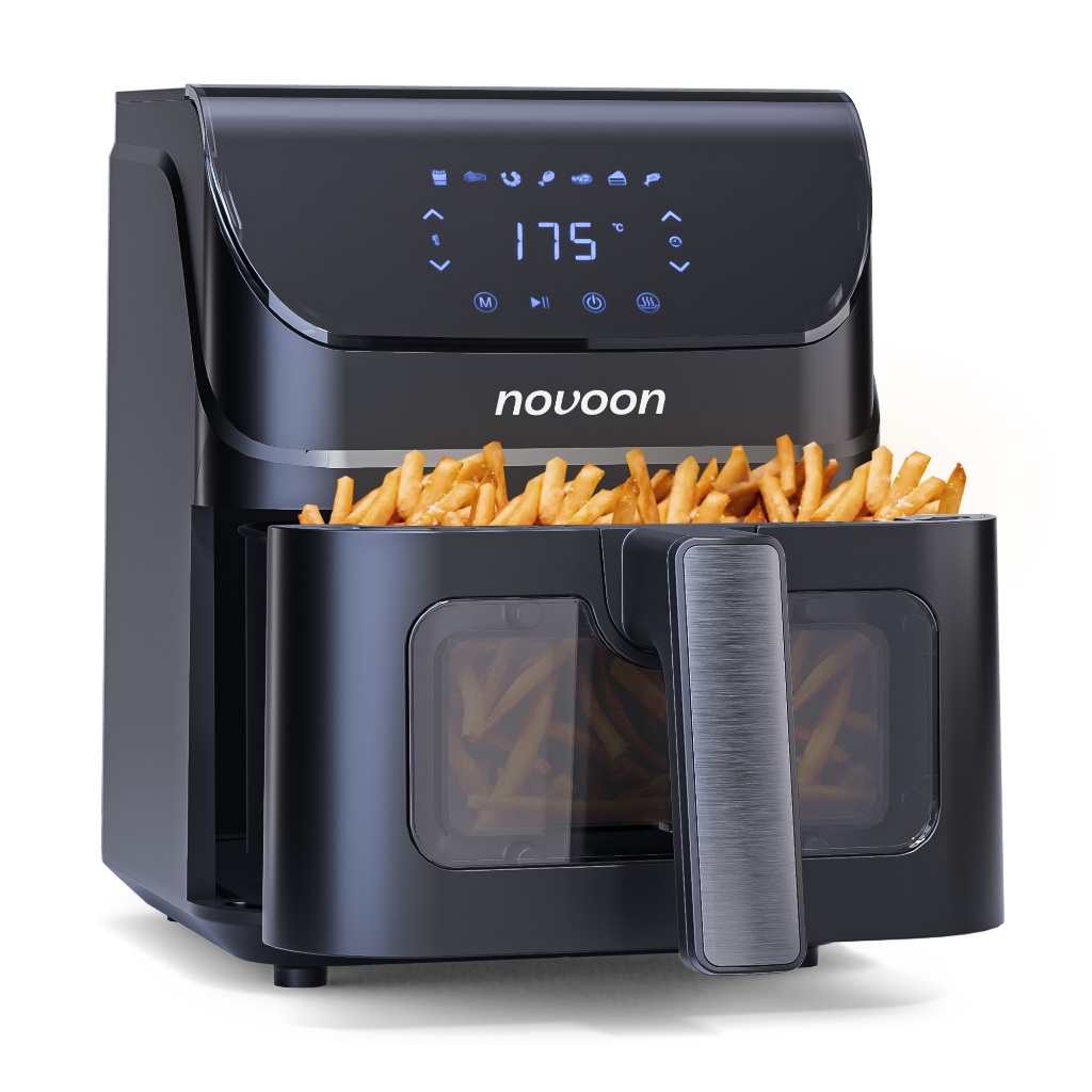 Air Fryer 4,5L Digital 1400W com Visor | Sem Óleo