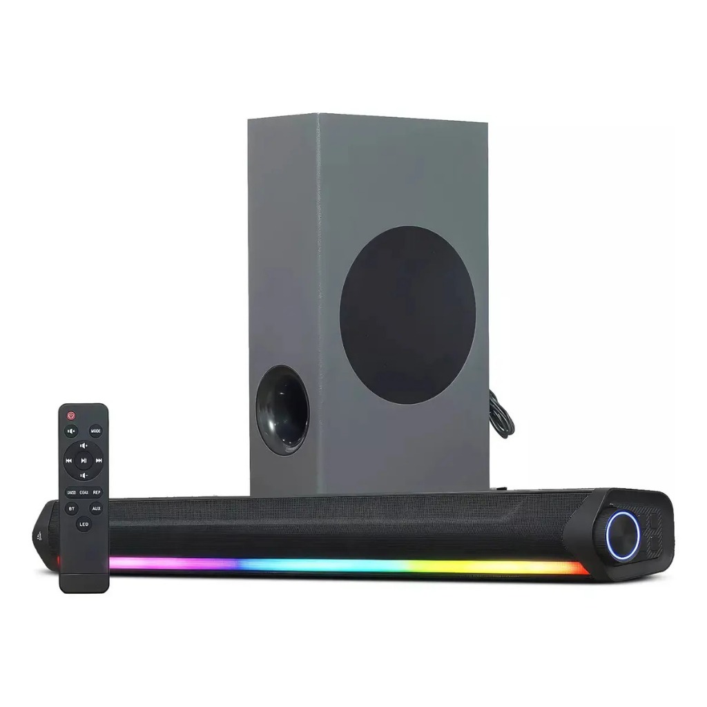 Kit Home Theater Soundbar Caixa De Som Bluetooth 5