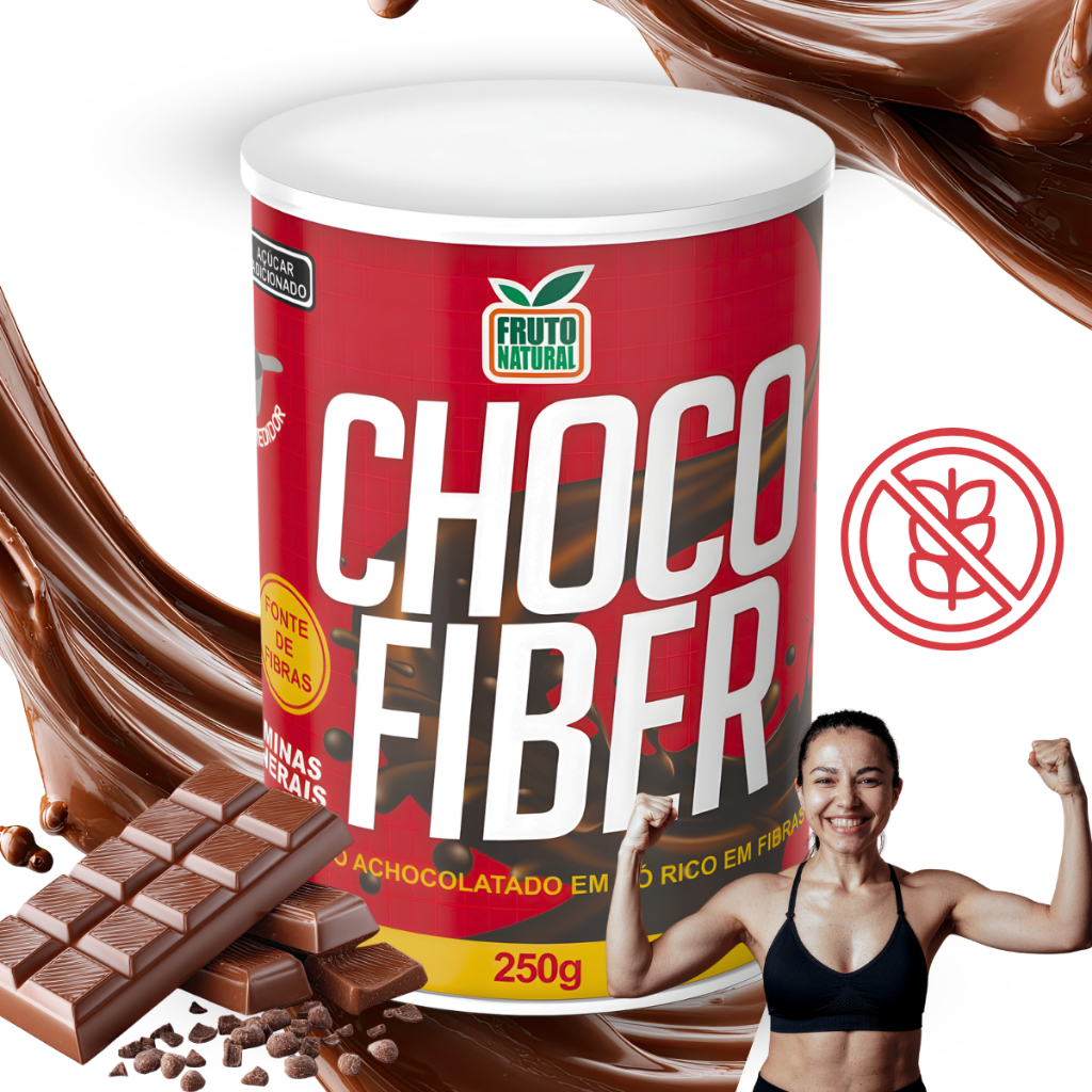Cacau Em Po Achocolatado Com Psyllium 250g Chocola