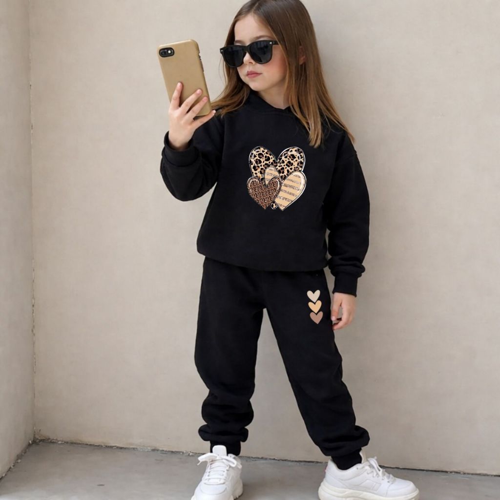 Conjunto Moletom Infantil Agasalho Inverno Fofo Me