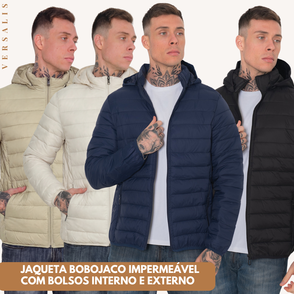 Jaqueta Masculina Bobojaco Puffer Gominho Imperme�