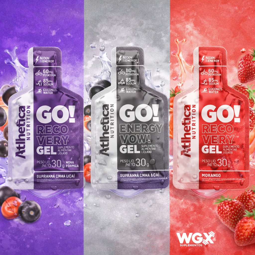 GO Recovery Gel pré treino atividades físicas At