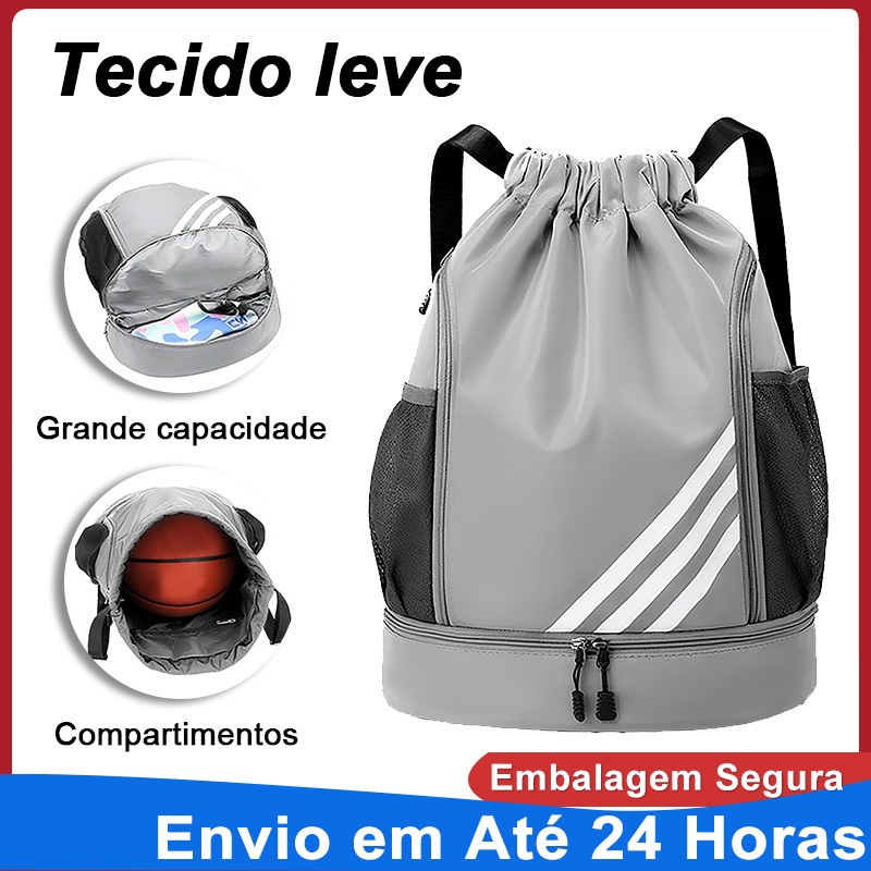 Bolsa Mochila Saco saquinho academia impermeável 