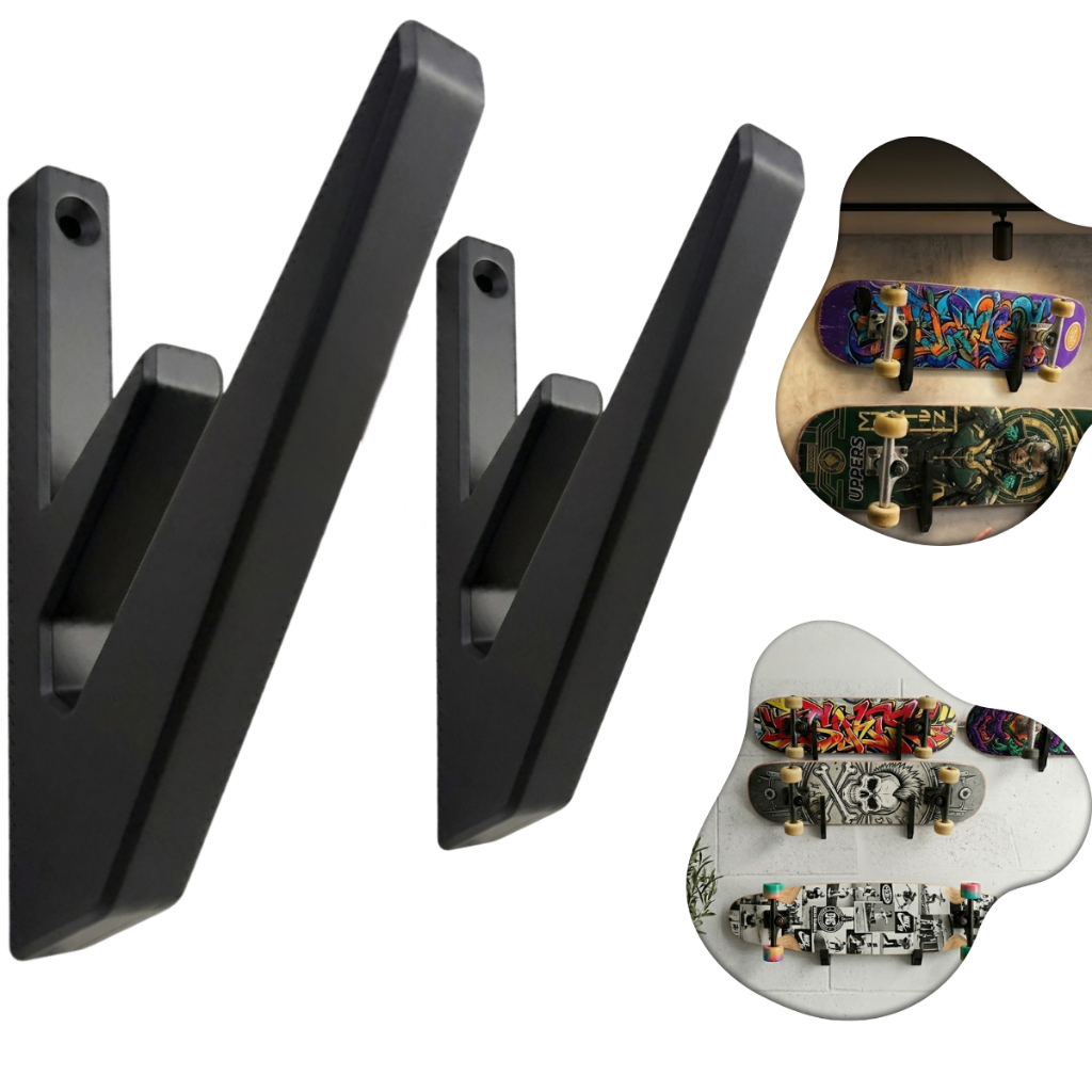 Suporte Fixo De Skate E Longboard Horizontal Verti