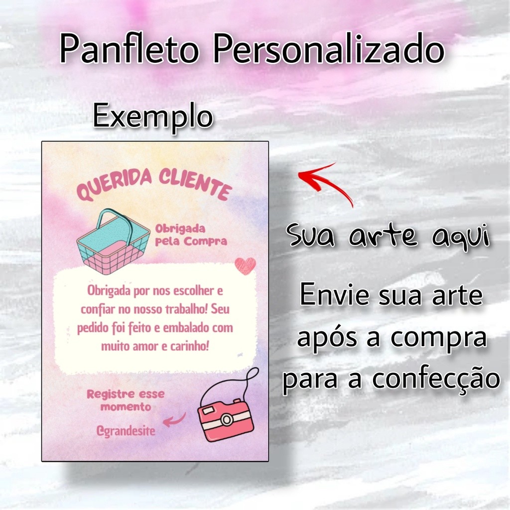 Panfletos Personalizado Com Sua Arte – 10