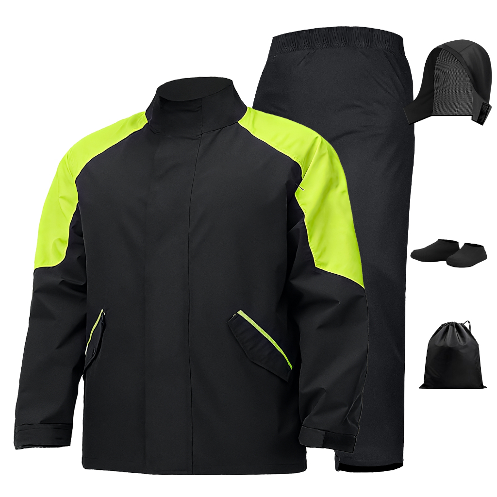 Conjunto Capa de Chuva Impermeável para Motoqueir