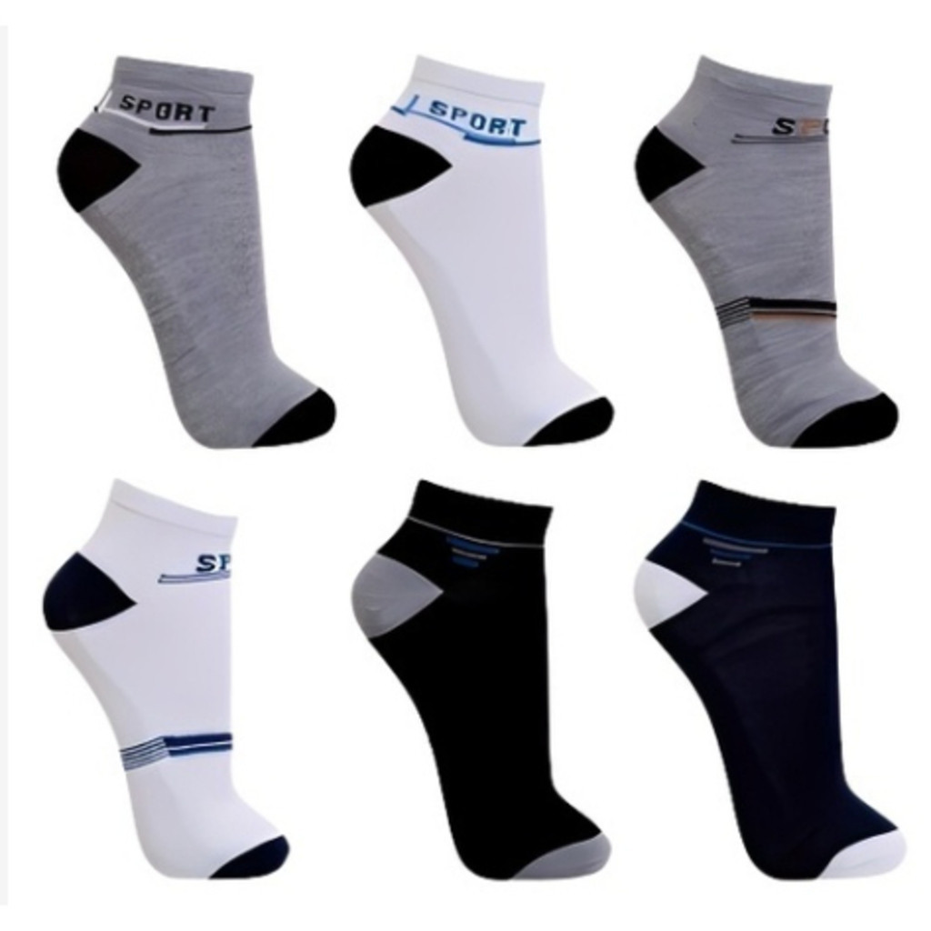 Kit 12 Pares De Meias Masculino Estampadas SPORTE 