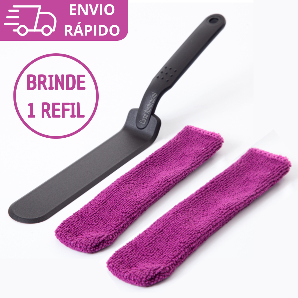 KIT Limpa Box e Blindex Limpador De Vidro Limpeza 