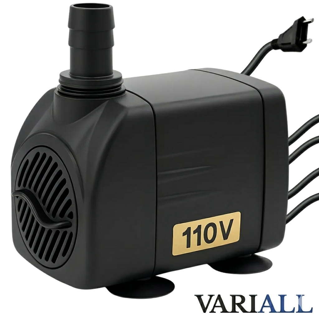 Bomba Submersa 2000L/H 2m 110V para Lago Aquário 