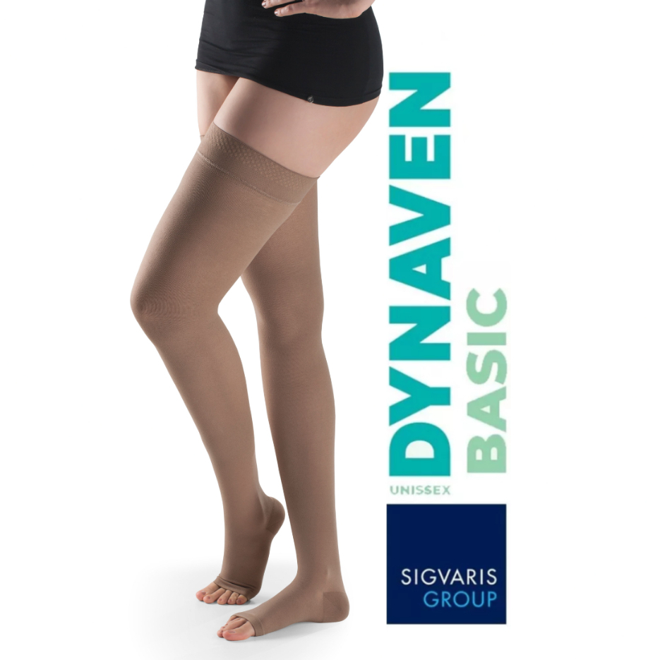 Meia Compressiva 7/8 AGH Sigvaris Basic Média Com