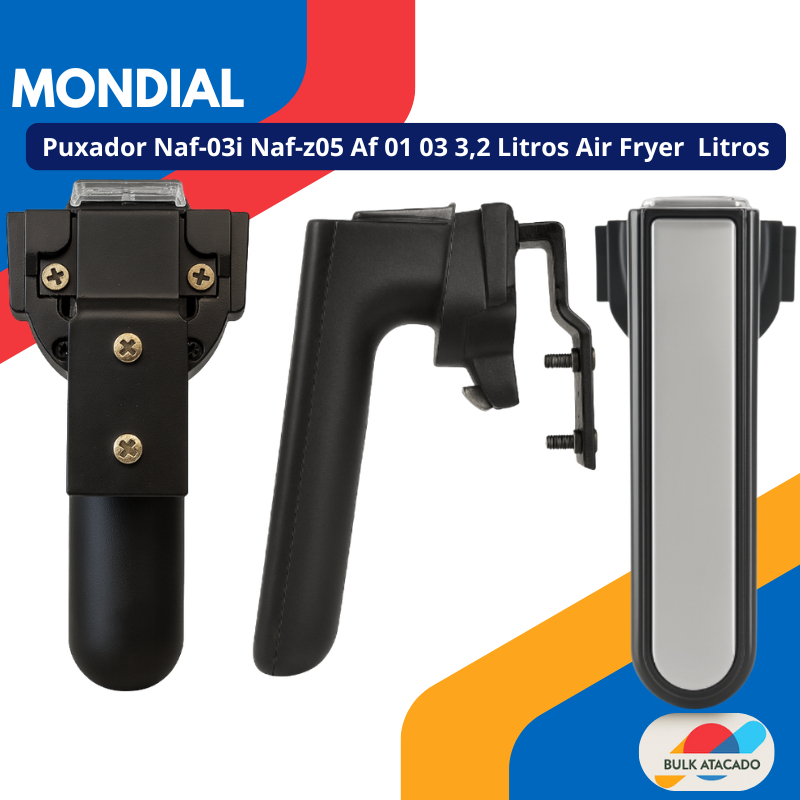 Puxador Air Fryer Mondial NAF03 NAF05 3,2L Alça C