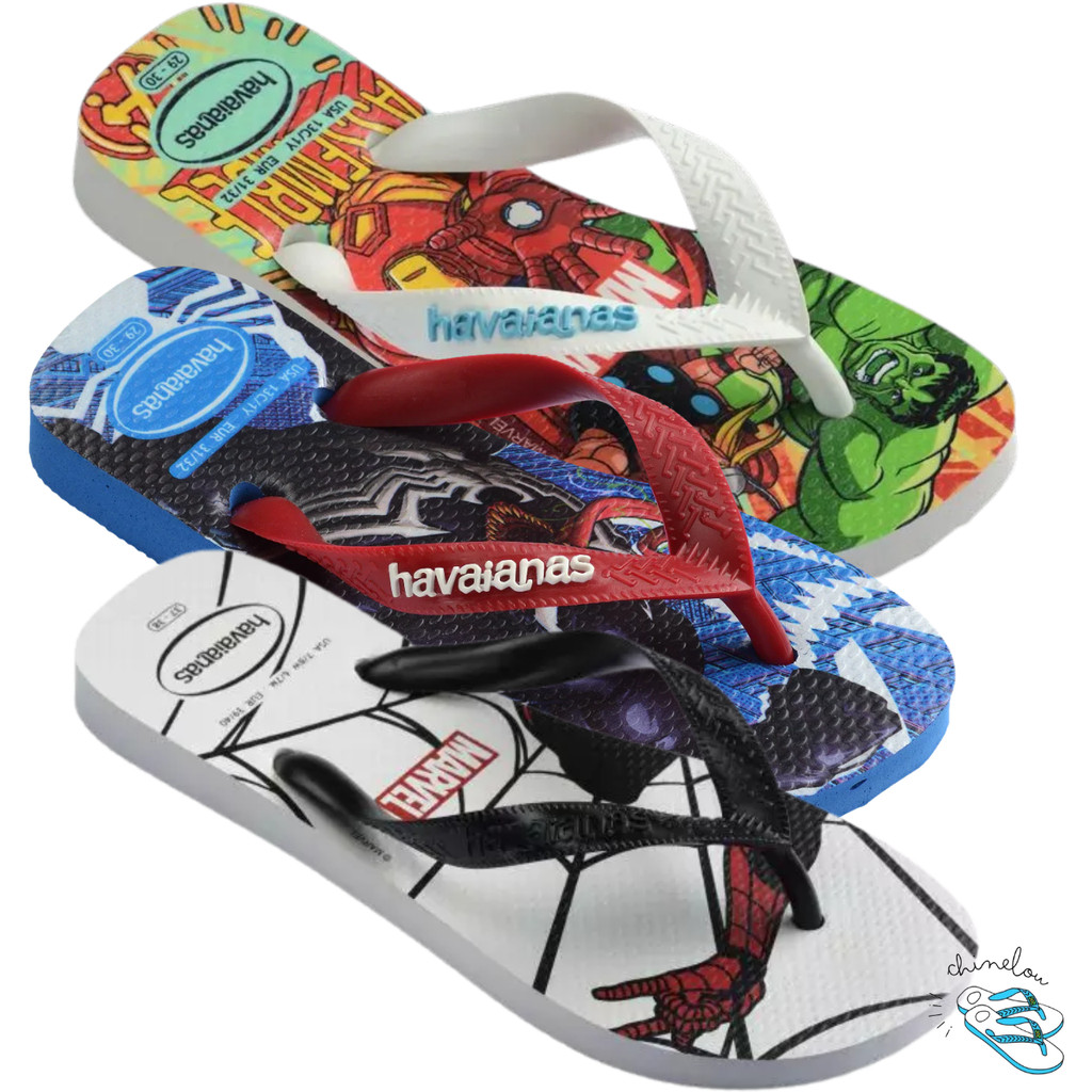 Sandalia Chinelo Havaianas Kids Top Marvel II Home