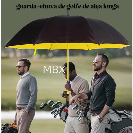 Guarda-Chuva Grande Automático à Prova de Tempes
