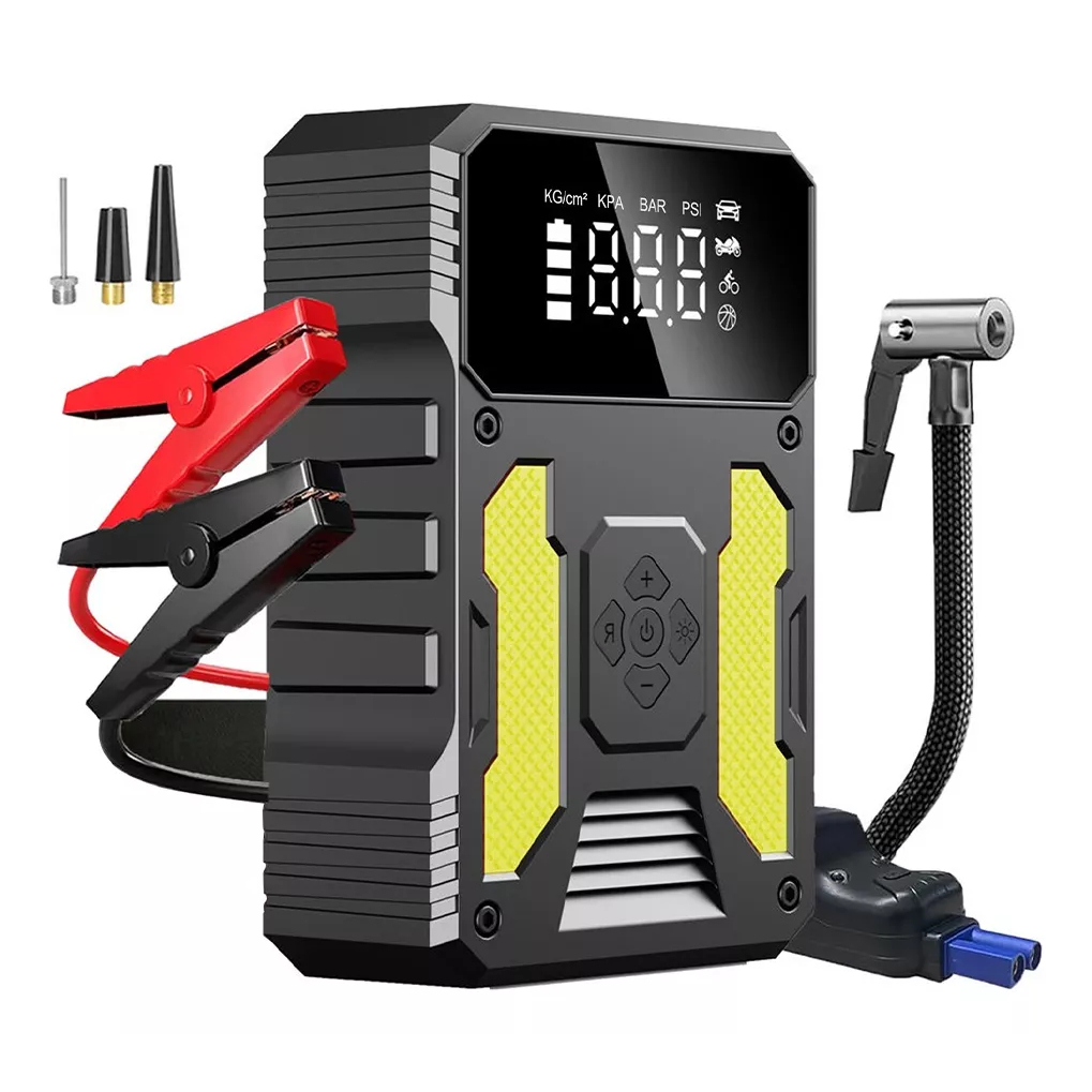 Bateria De Carro 3000a Jump Starter E Bomba De Ar 