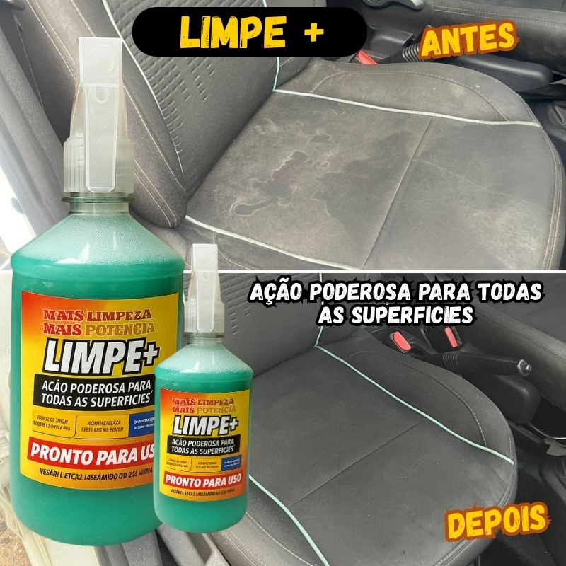 Limpe + 500ml Limpeza Profunda, Menos Esforço. Re
