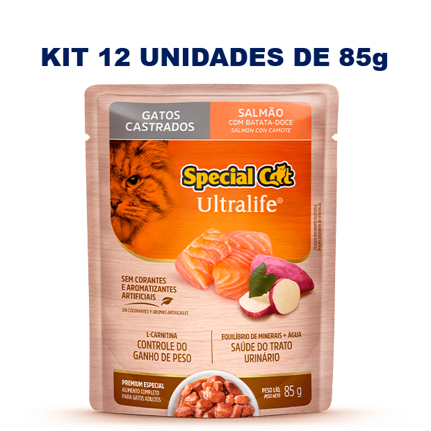 Sache Special Cat Ultralife Ração úmida para Ga
