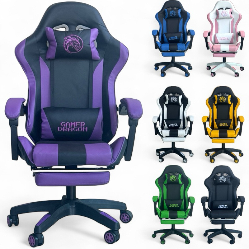 Cadeira Gamer Ergonômica Reclinável Giratória A