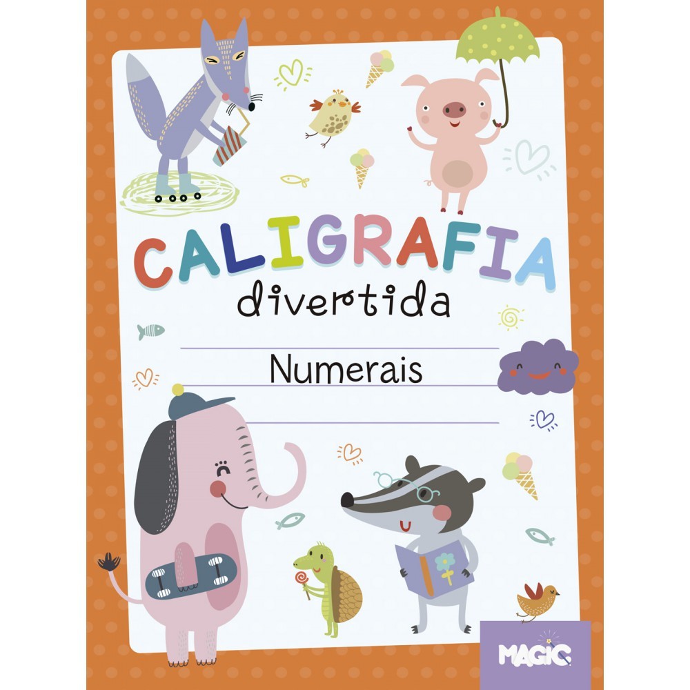 Livro Caligrafia Divertida – Numerais