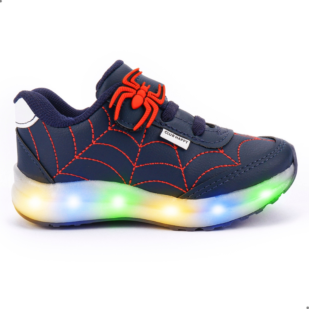 Tenis Infantil Led Menino Pisca Tenis Infantil Mas