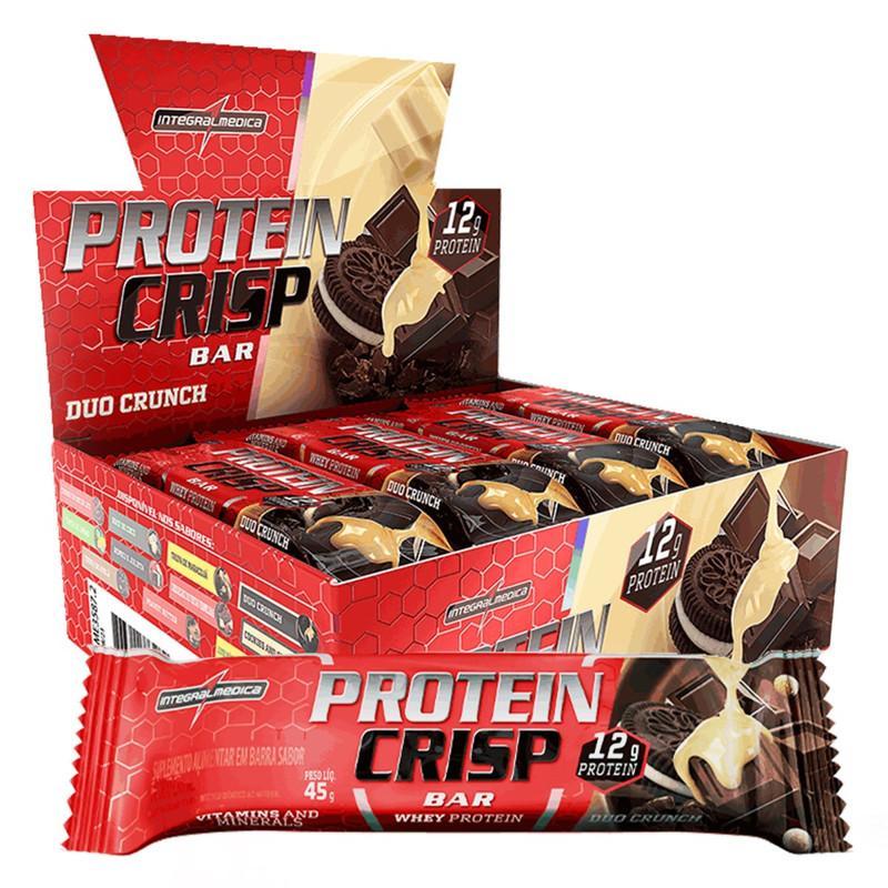 Barra de Proteína Whey Crisp Bar 12un Integralmed
