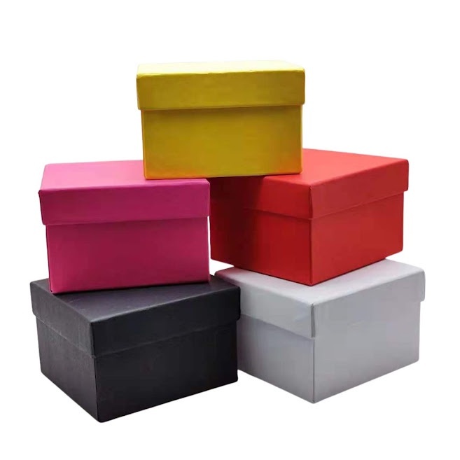 Caixinha Para Relógio com Almofada Papel Colorida