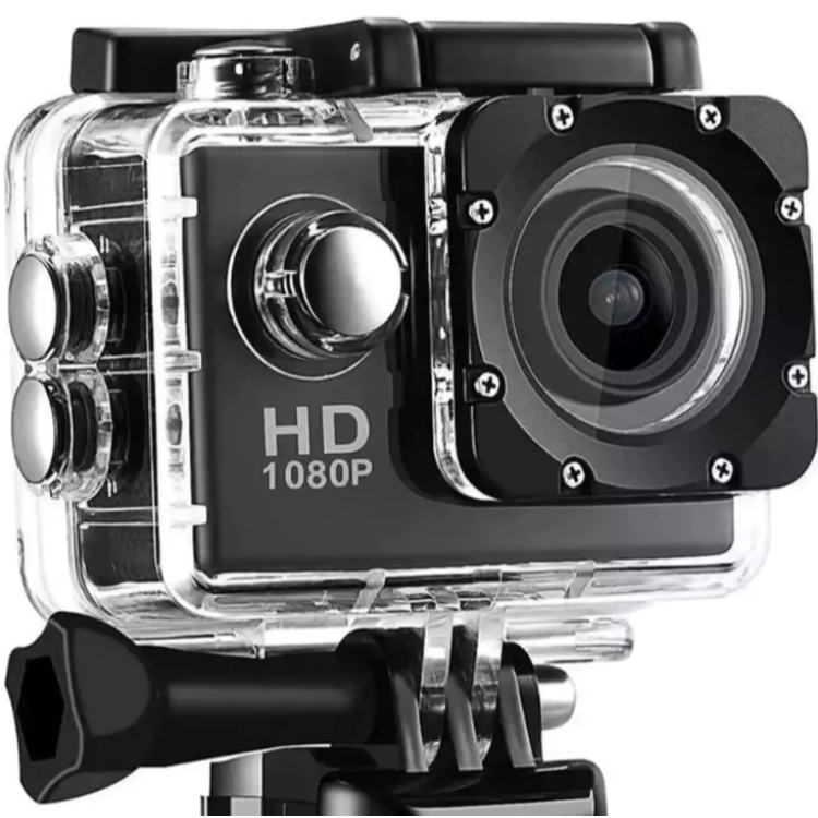 Câmera Filmadora Sport Hd Dv 1080p/ Capacete Merg