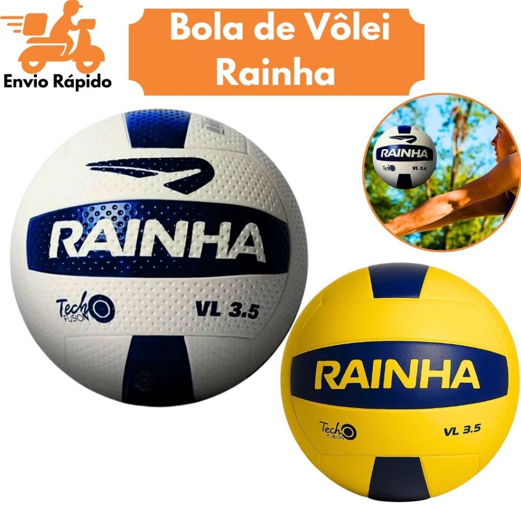 Bola De Vôlei Rainha 3.5 Original Treino Quadra P