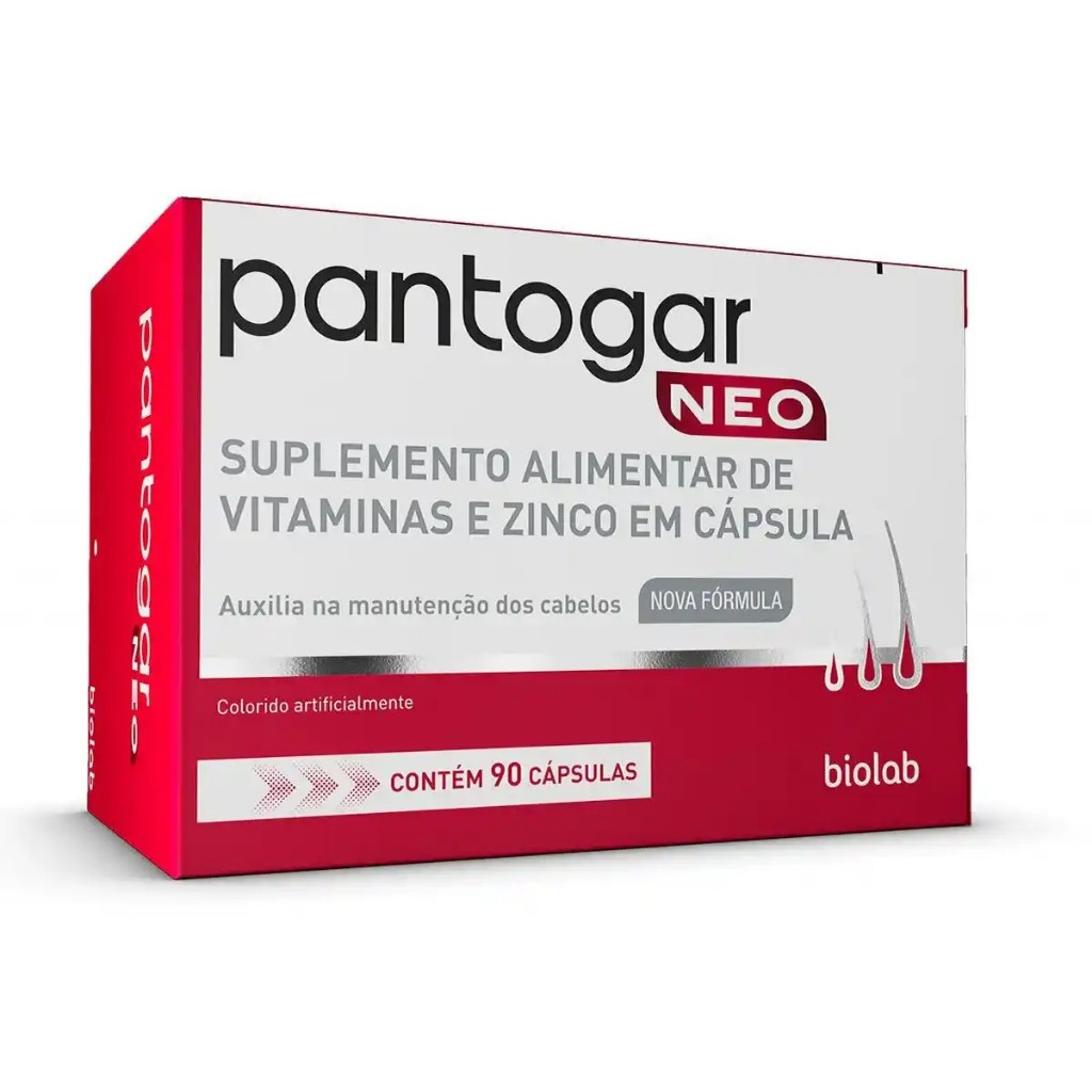 PANTOGAR NEO C/90 CAPSULAS Crescimento e fortaleci
