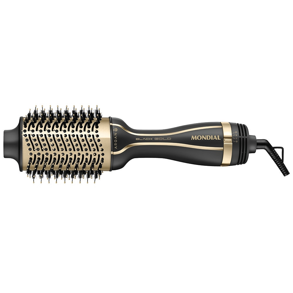 Escova Secadora Black Gold Argan ES-15 1200W Mondi