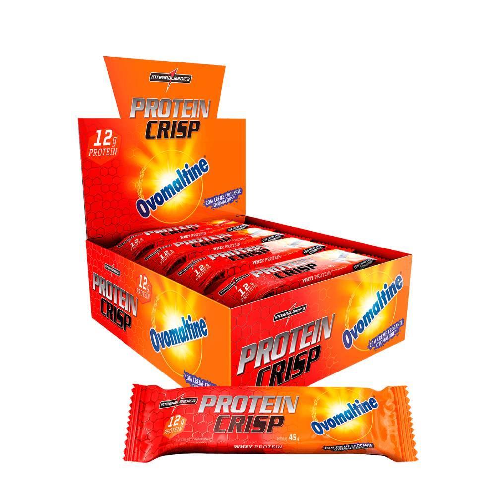 Barra de Proteína Whey Crisp Bar 12un Integralmed