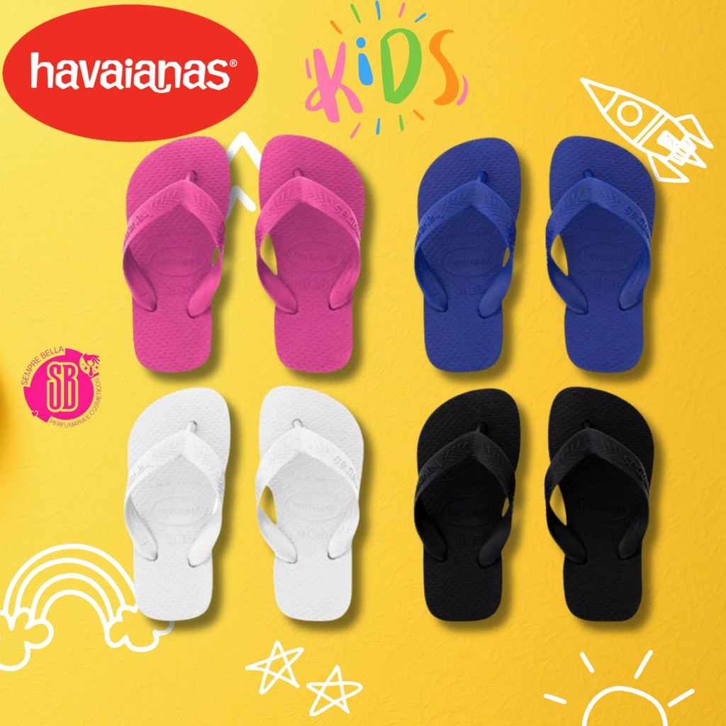Chinelo Sandalia Havaianas Top Kids Infantil C/ No