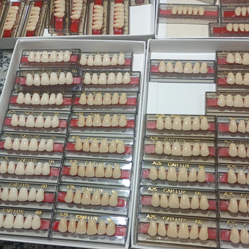1 placa de dente de Acrílico ótima Estética e r