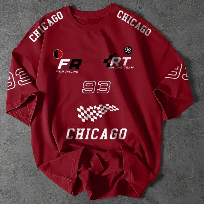 Camiseta T-shirt Unissex Streetwar Chicago 93 Raci
