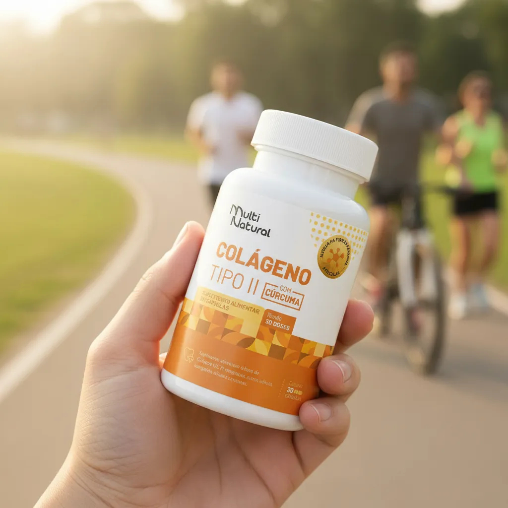 Cúrcuma + Colágeno Tipo 2 Multi Natural – 