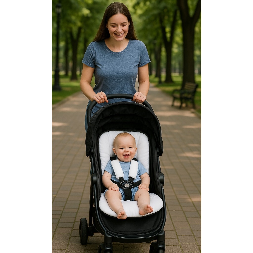 COLCHONETE PARA CARRINHO 100% ALGODÃO – MOD