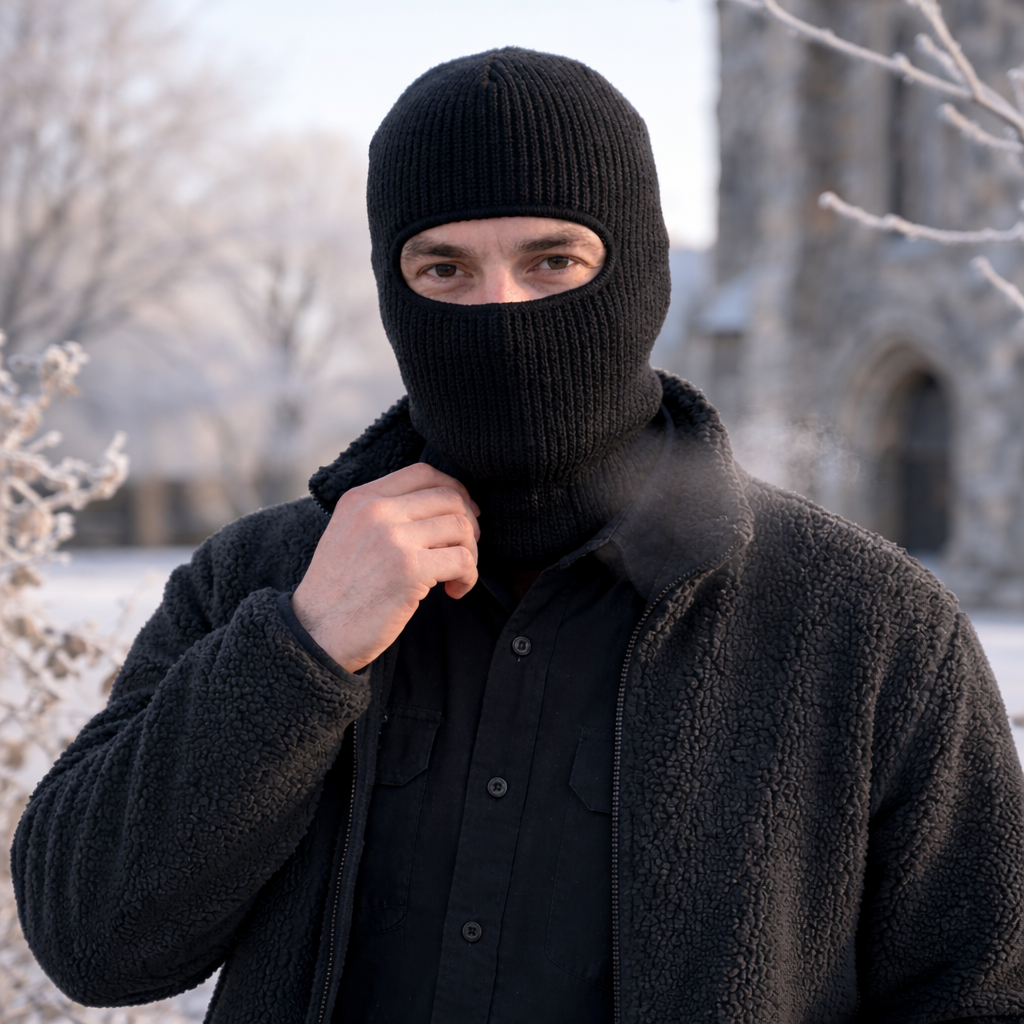 1 a 4 Touca Ninja Balaclava bala Clava Toca Lã T�