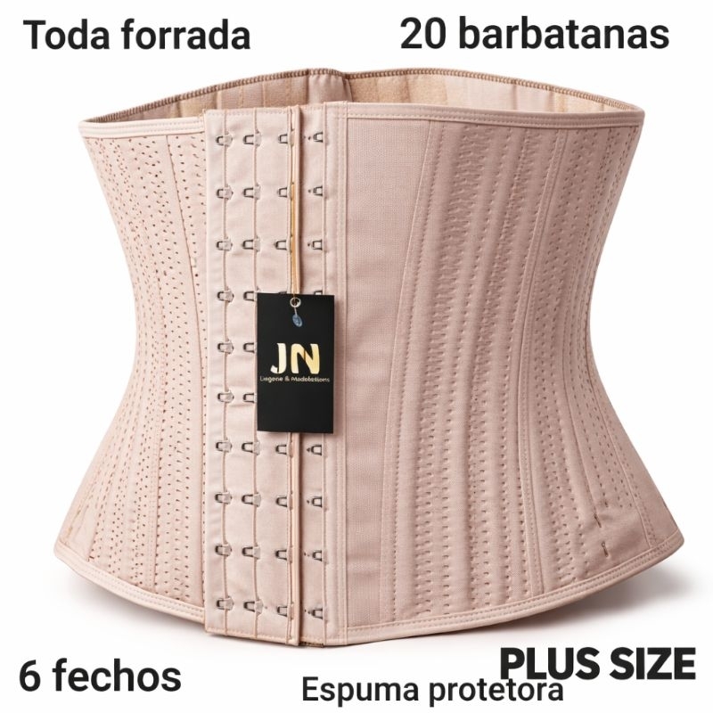 Cinta  Premium/pós cirurgico, 20 barbatanas com e