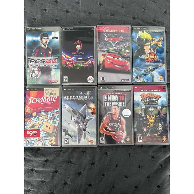 PSP – Jogos Originais Playstation em Mídia 