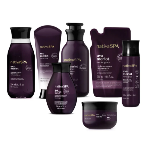 Nativa Spa Uva Merlot O Boticário – Escolha