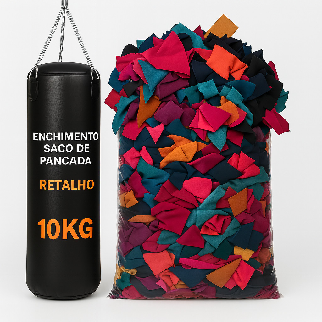 Enchimento Retalho de Tecido Para Saco de Pancadas