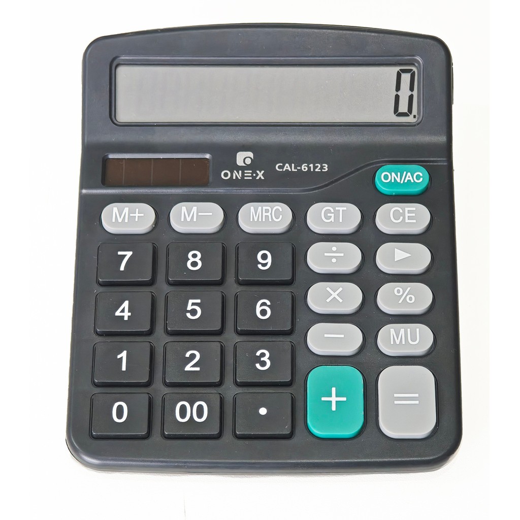 OnexCalculadora Eletrônica Digital Telalcd de 12 