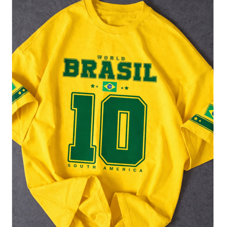 Camisa Camiseta Brazil Blusa Brasil Copa Lançamen