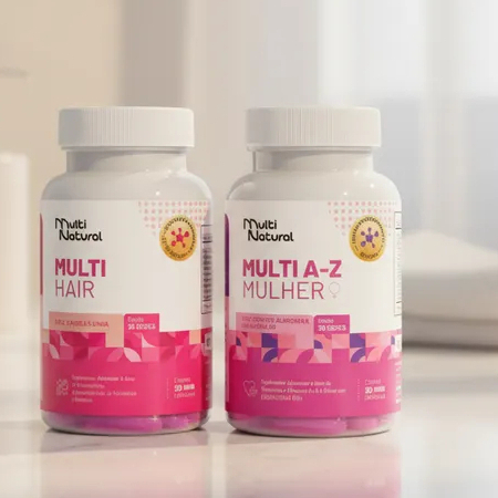 Kit Colágeno Hidrolisado Multi Hair + Multi A a Z