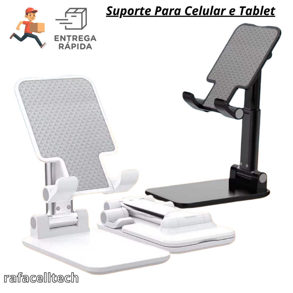 Suporte Para Celular e Tablet Dobrável Portátil 