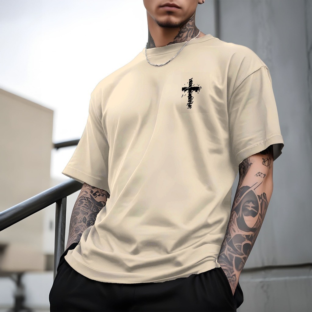 Camiseta Masculina Cruz Mini Street Camisa Manfini